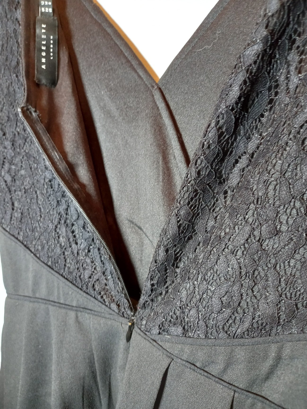 Angeleye London black dress - SZ 8