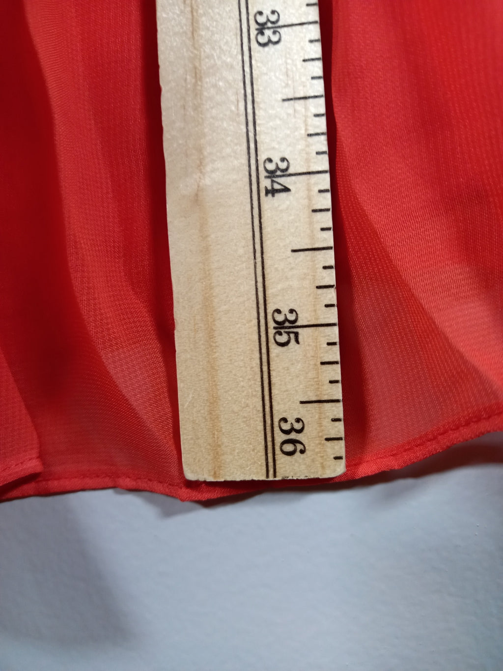 Maison Jules cream & coral dress - Large