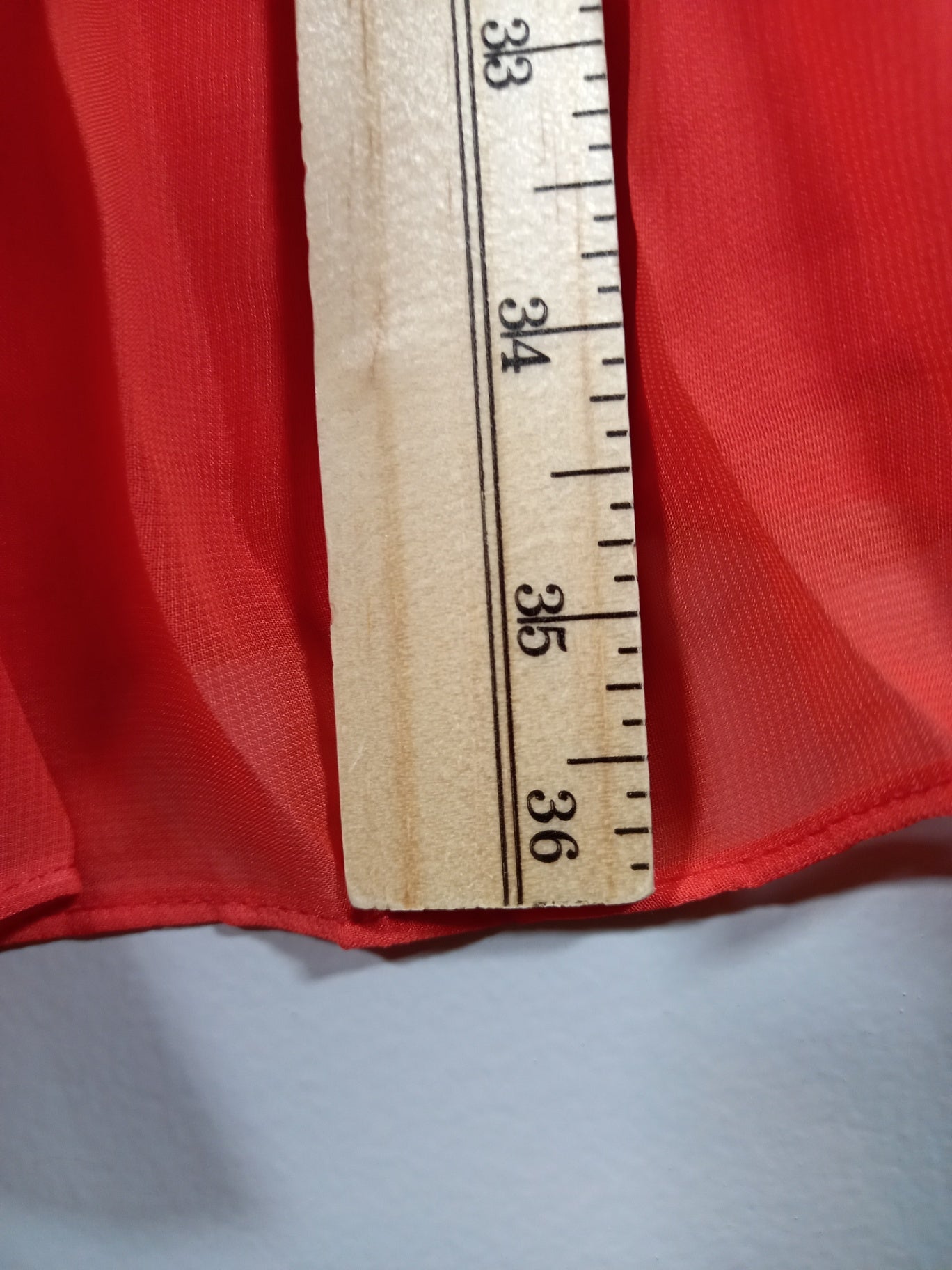 Maison Jules cream & coral dress - Large