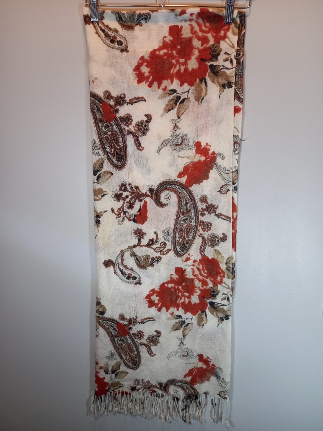 Floral scarf one size