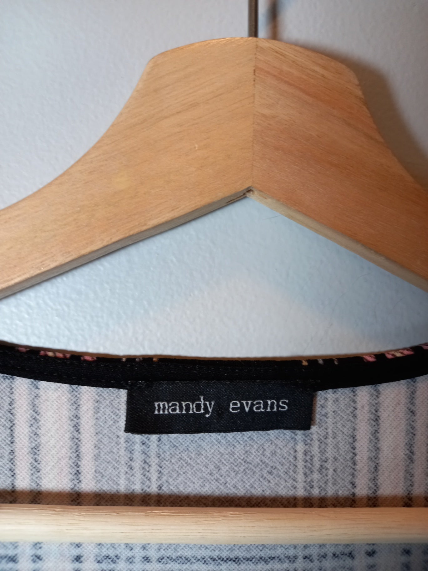 Mandy Evans pink plaid blouse - Small