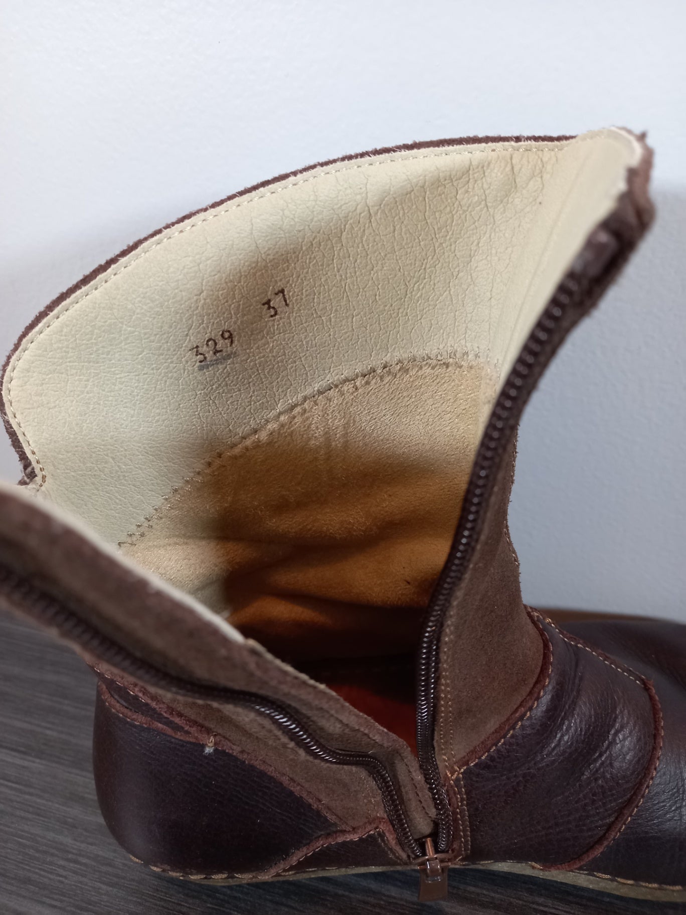 El Naturalista recyclus brown ankle boots - SZ 37