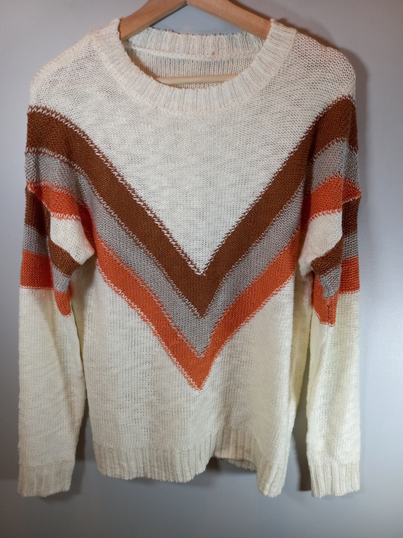 No Label cream sweater - Medium