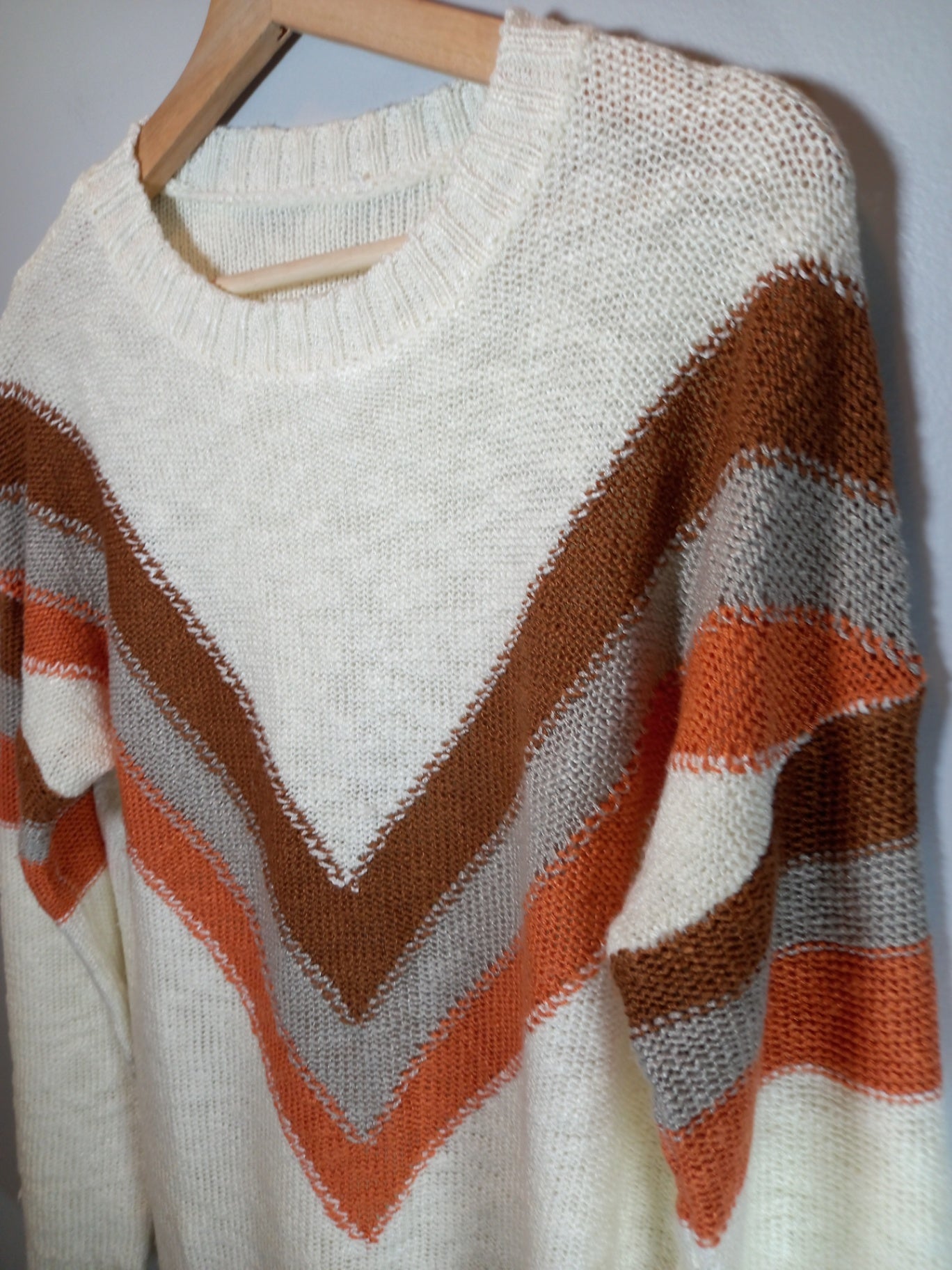 No Label cream sweater - Medium