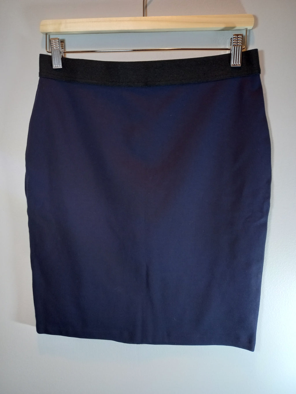 Maison Jules navy pencil skirt - Medium