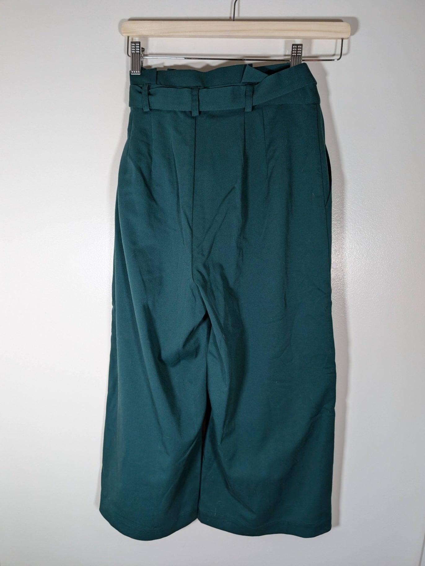 Joe Fresh green tie waist pants - SZ 2