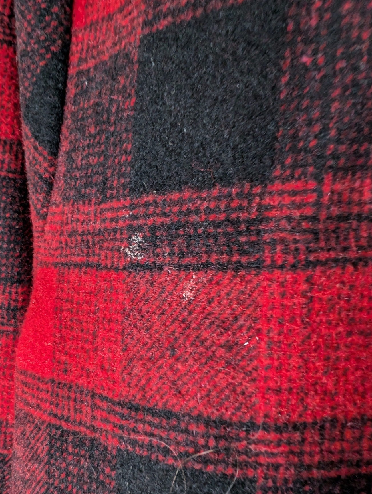 Volcom plaid wool bomber - X-Small