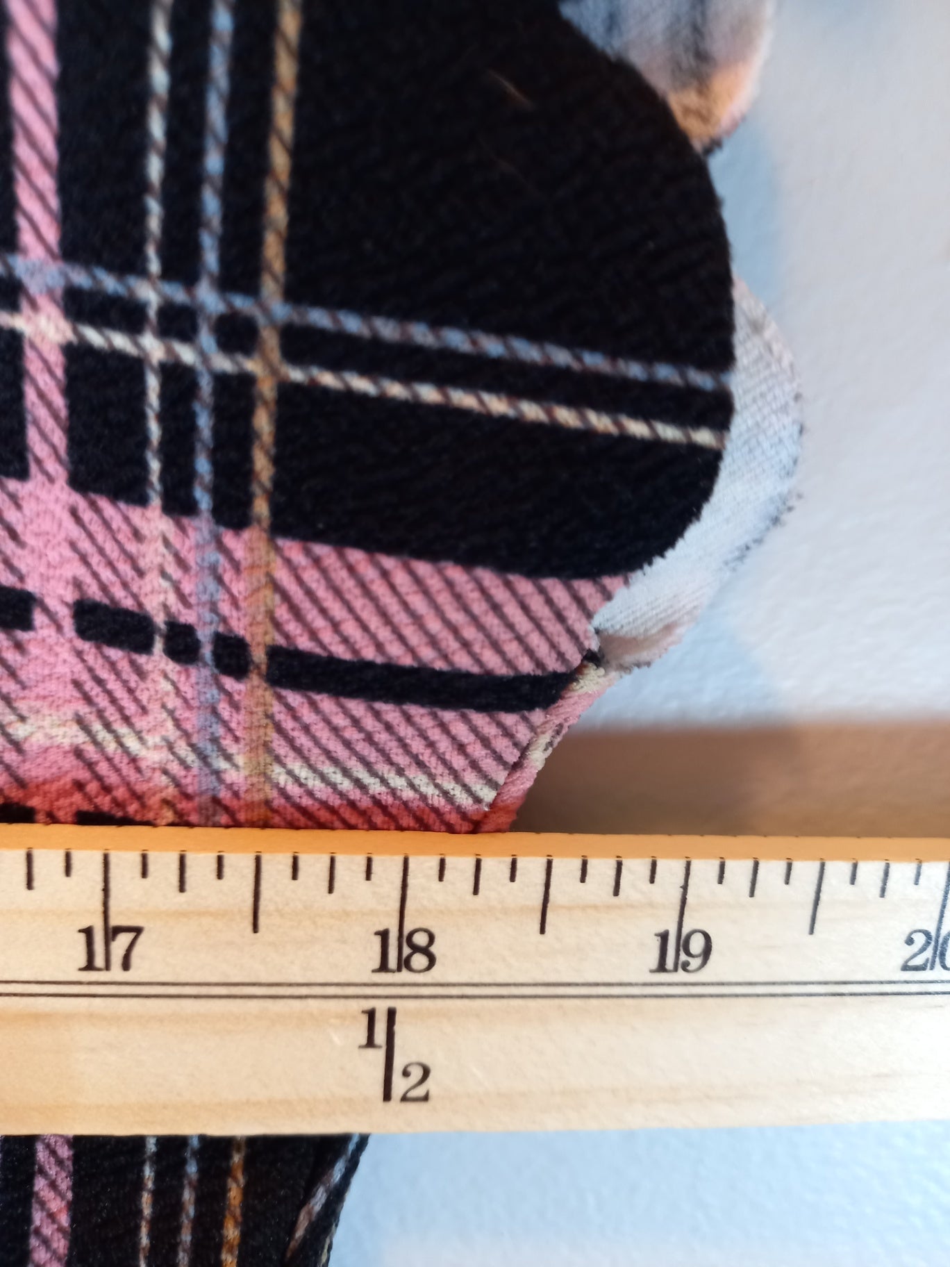 Mandy Evans pink plaid blouse - Small