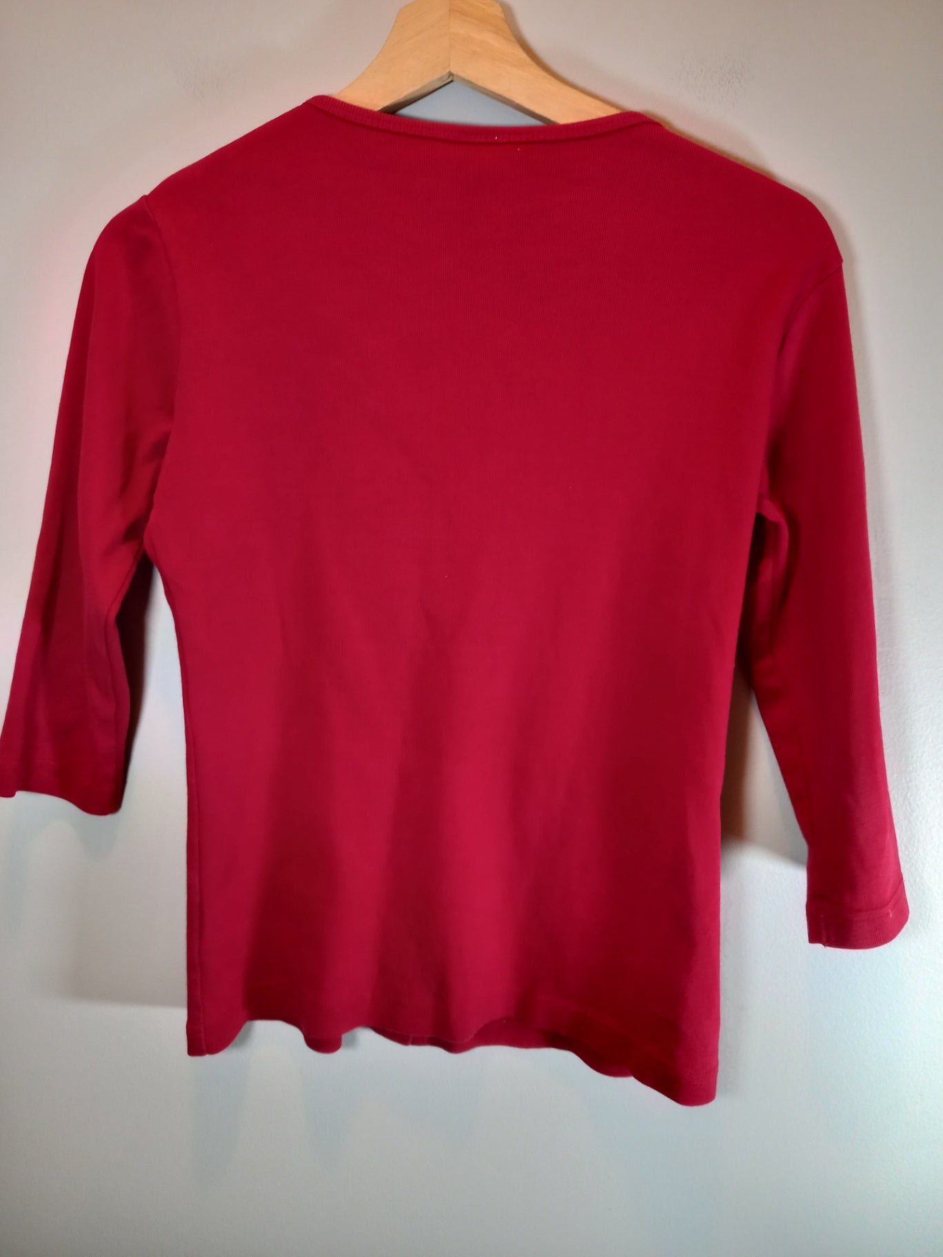 Real red cardigan - Medium