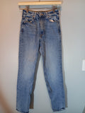 &Denim slim straight jeans - SZ 0