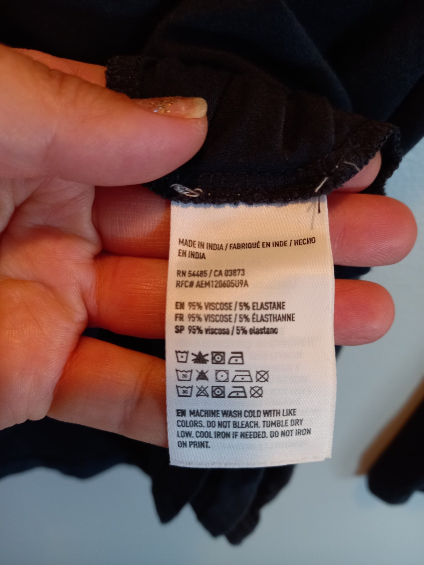American Eagle dark grey long sleeve - Large