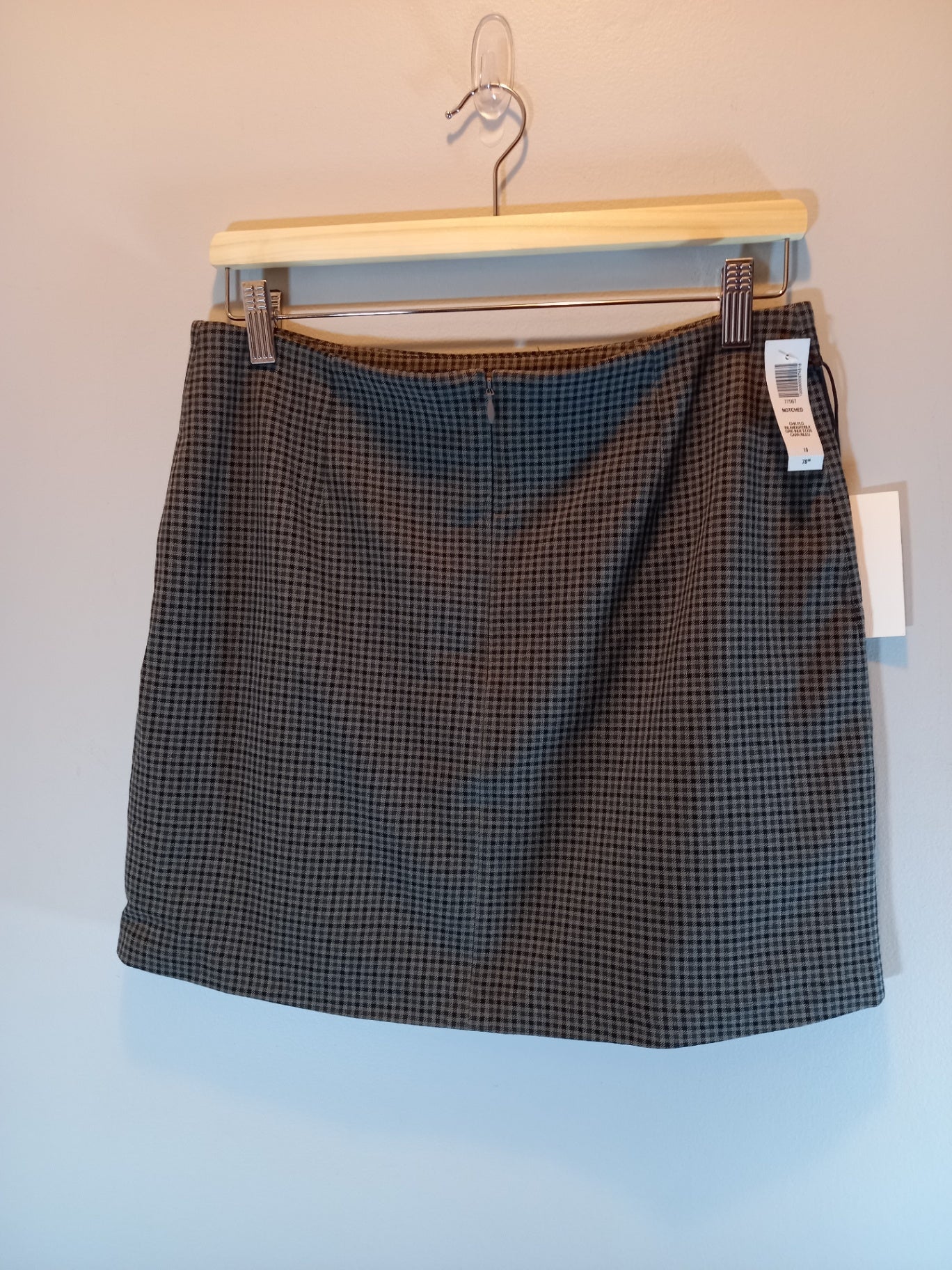 NWT Sunday Best checkered plaid skirt - SZ 10