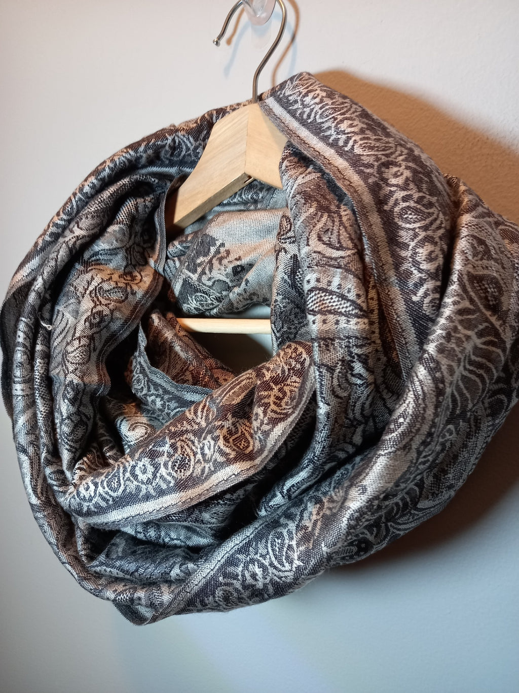 Paisley Infinity Scarf One Size