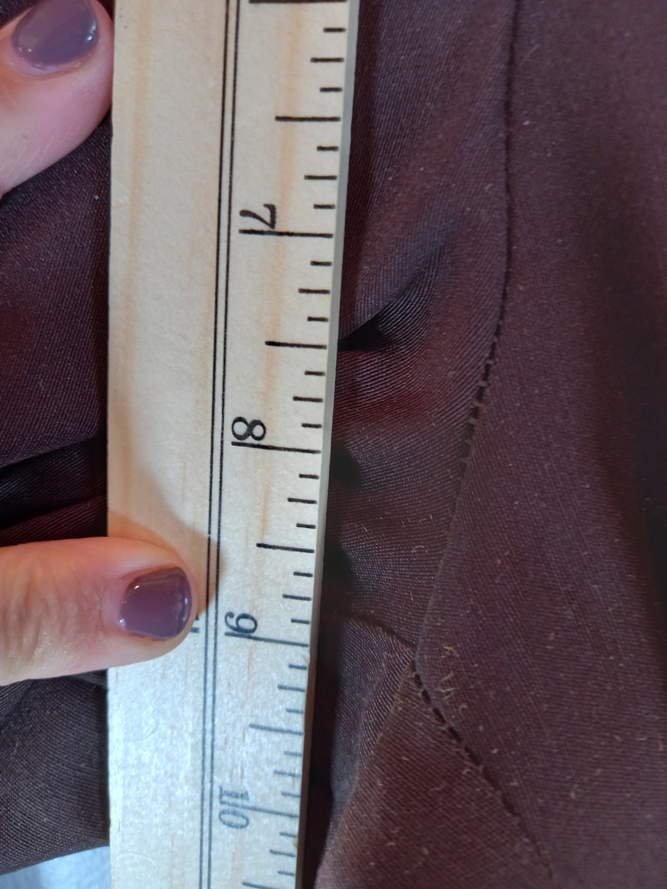 Von Mozart brown dress pants - SZ 7