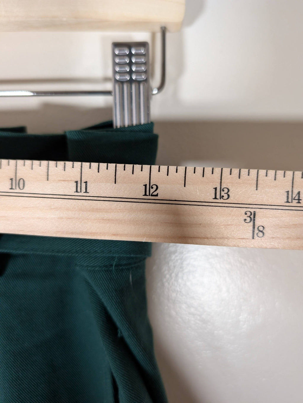 Joe Fresh green tie waist pants - SZ 2