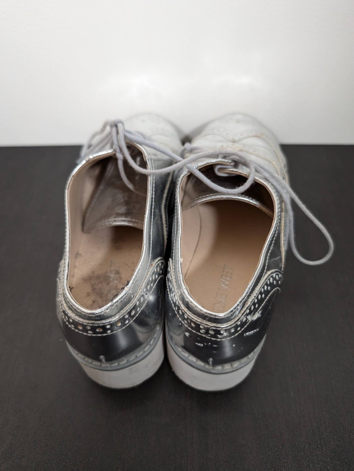 Nine West chunky metallic shoe - 6.5M