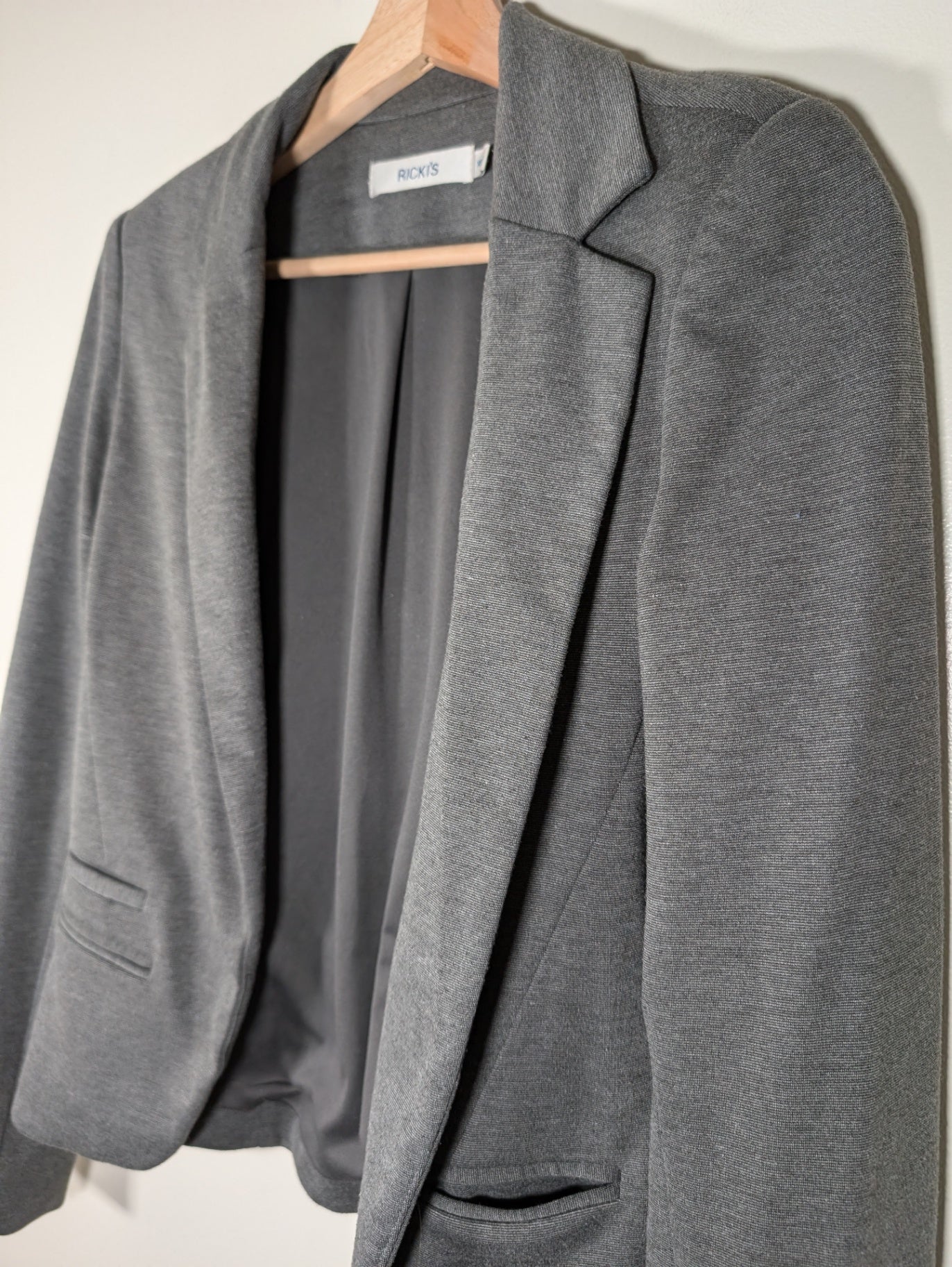 Ricki's grey blazer - X-Small (Minor Flaw)