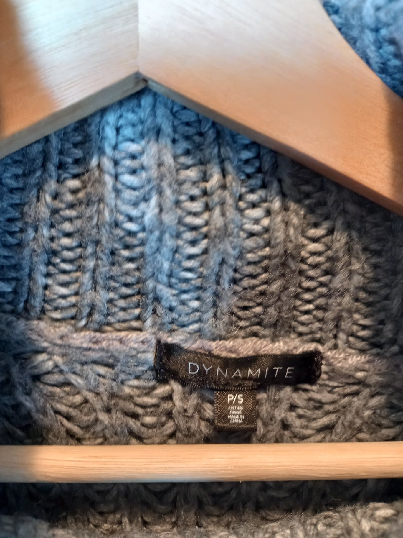 Dynamite turtleneck grey sweater - Small