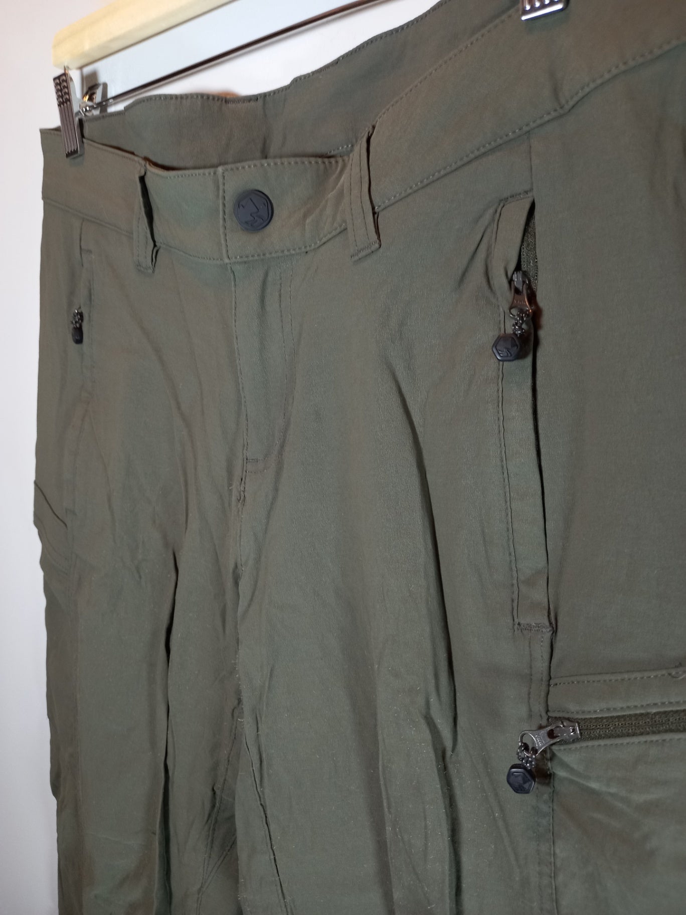 Windriver olive utility pants - SZ 8