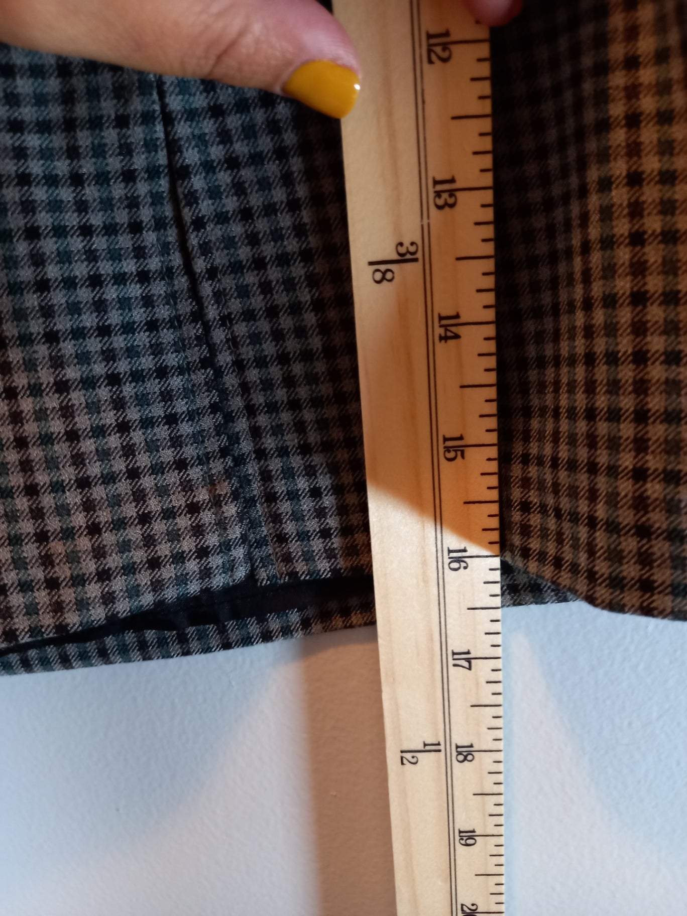NWT Sunday Best checkered plaid skirt - SZ 10
