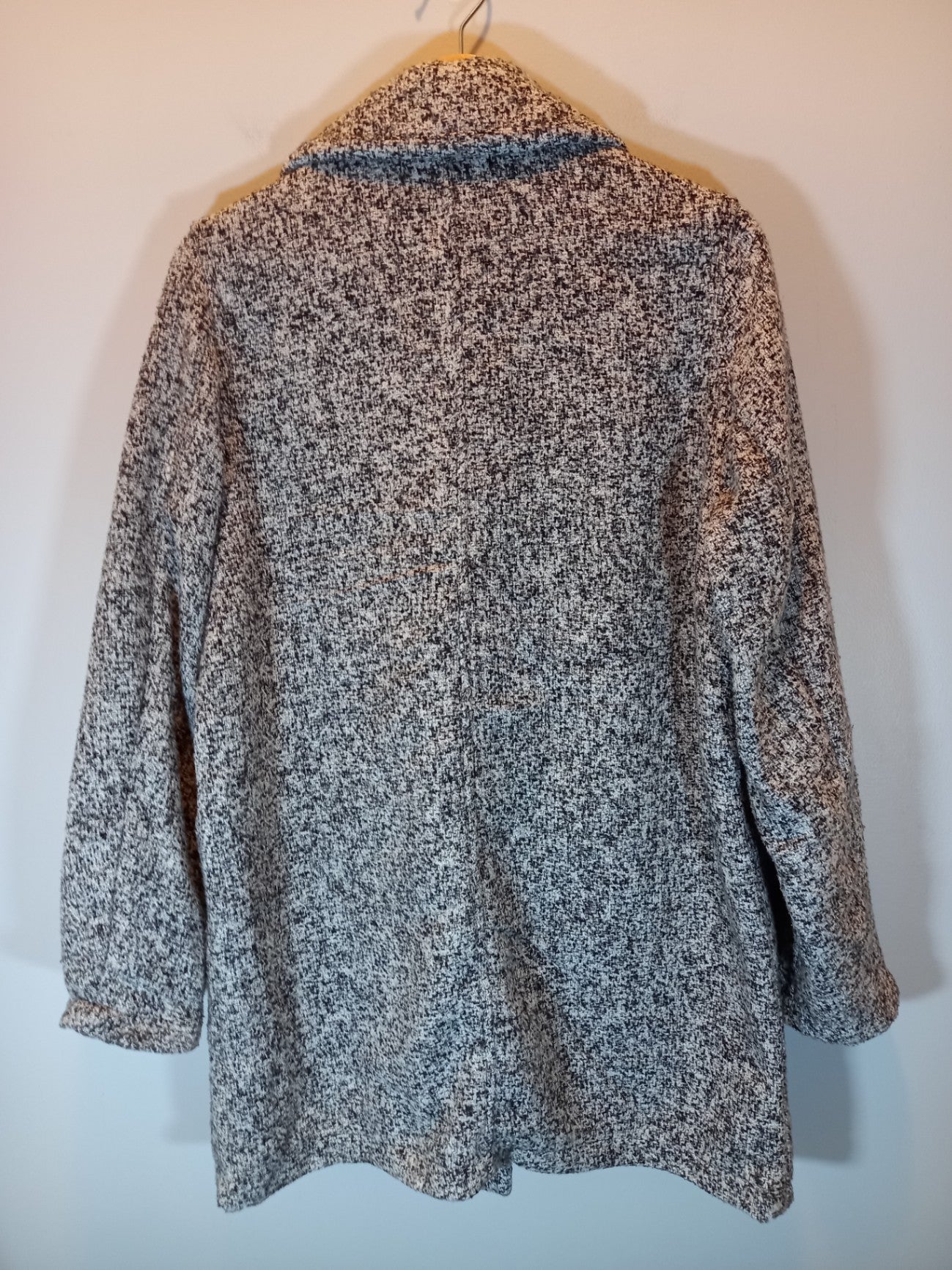 Steve Madden black & white coat - Medium