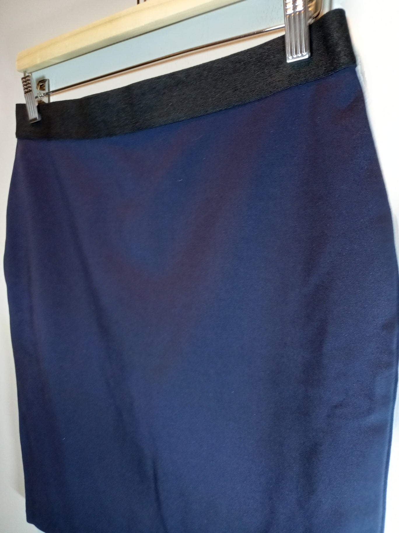 Maison Jules navy pencil skirt - Medium