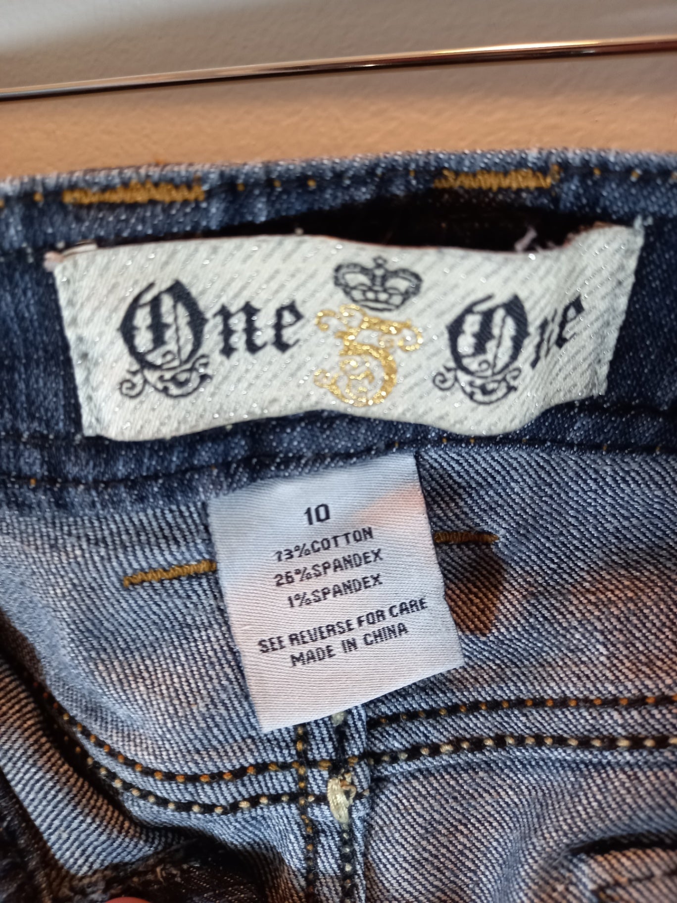 One 5 One denim shorts - SZ 10