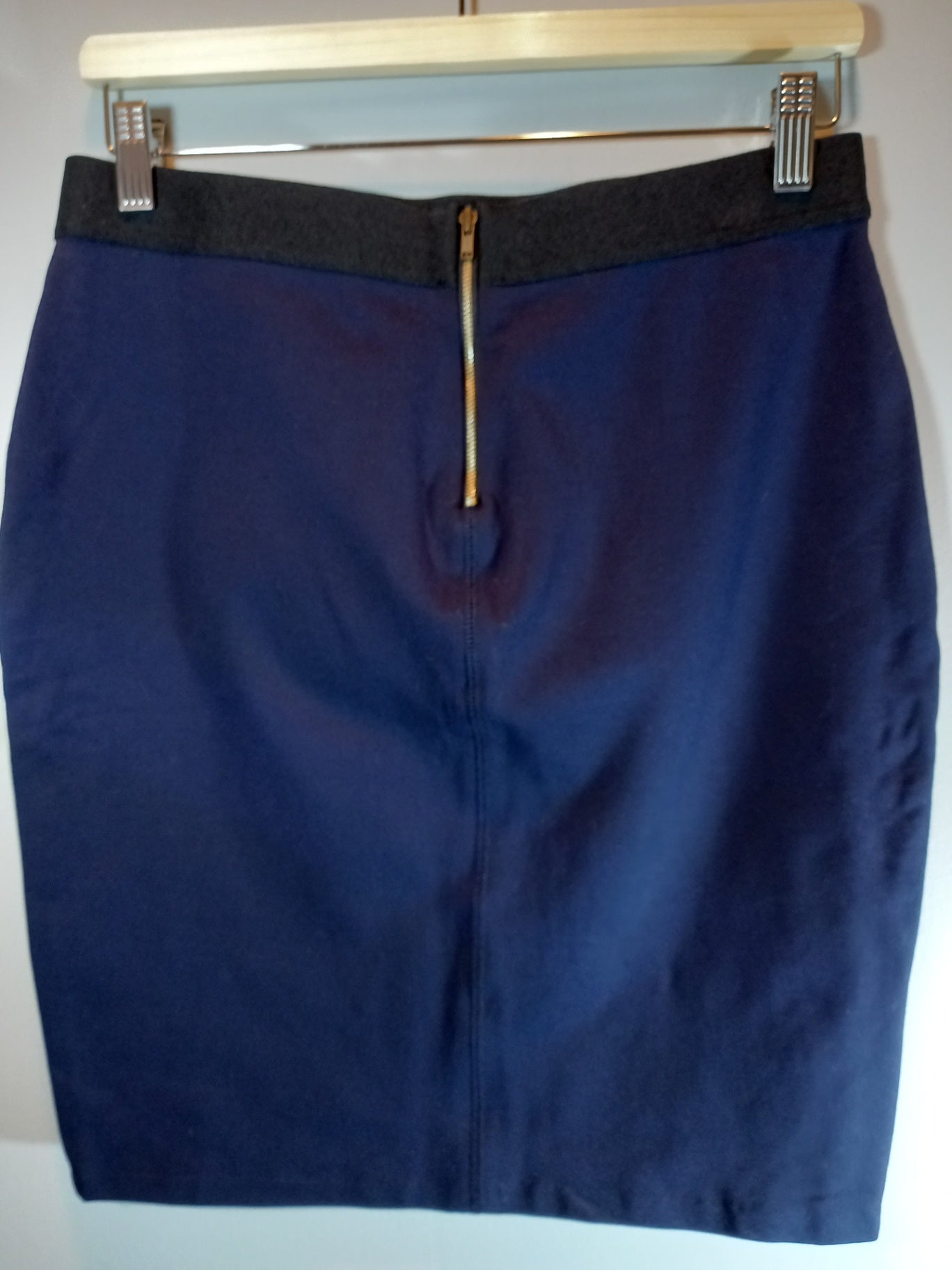 Maison Jules navy pencil skirt - Medium
