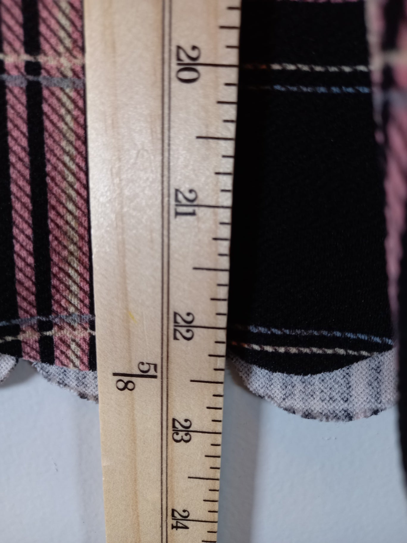 Mandy Evans pink plaid blouse - Small