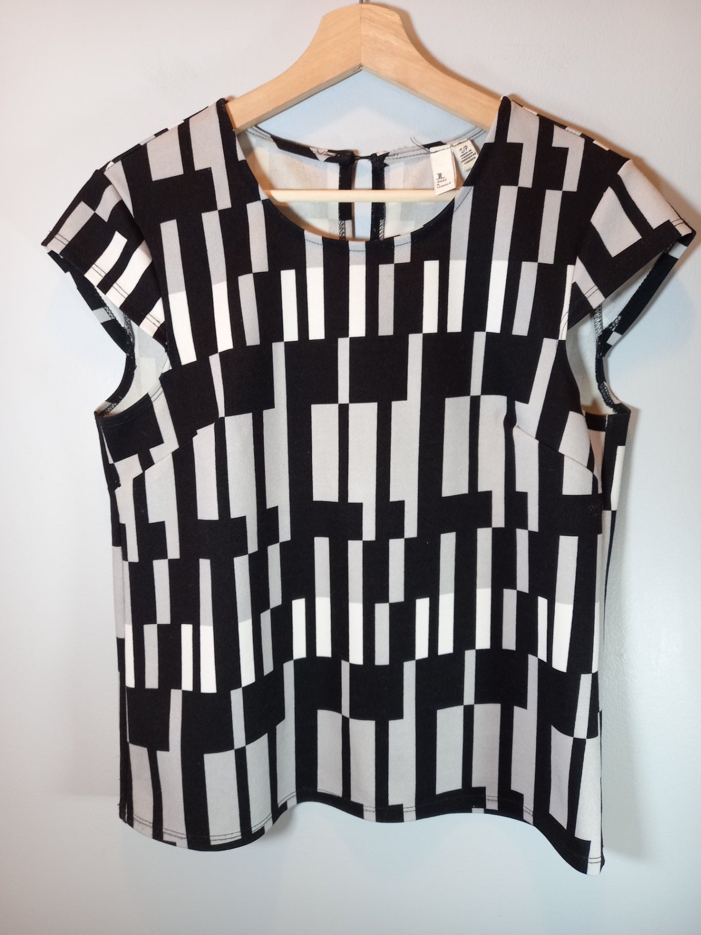 Jules & Leopold geometric blouse - Small