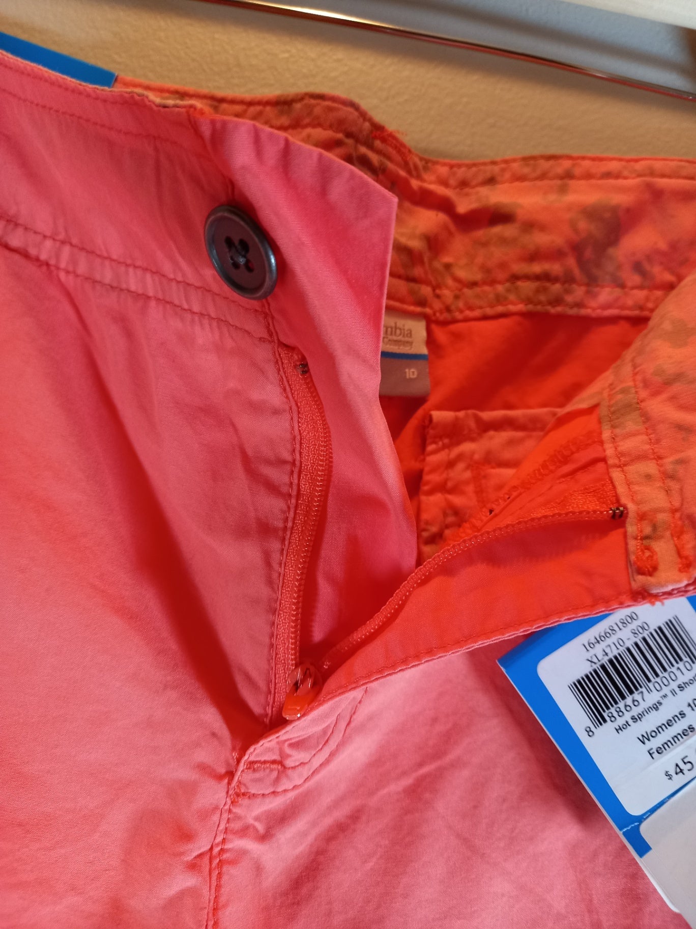 NWT Columbia coral shorts - SZ 10