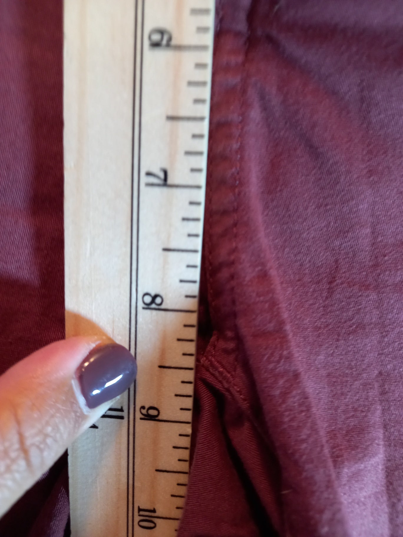 Black Diamond maroon shorts - SZ 10