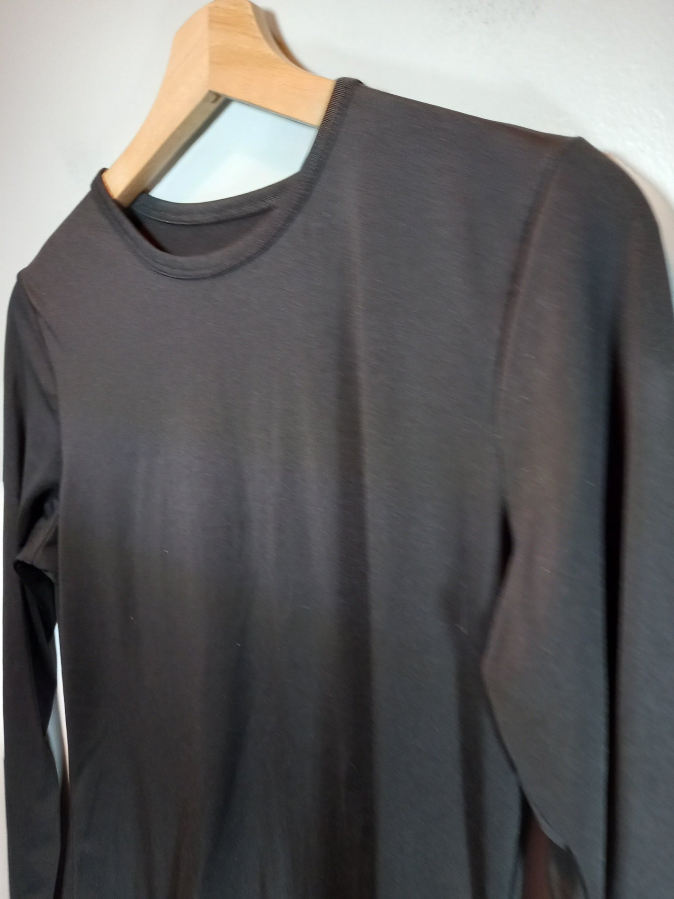 Cuddl Duds microwear black long sleeve - Medium