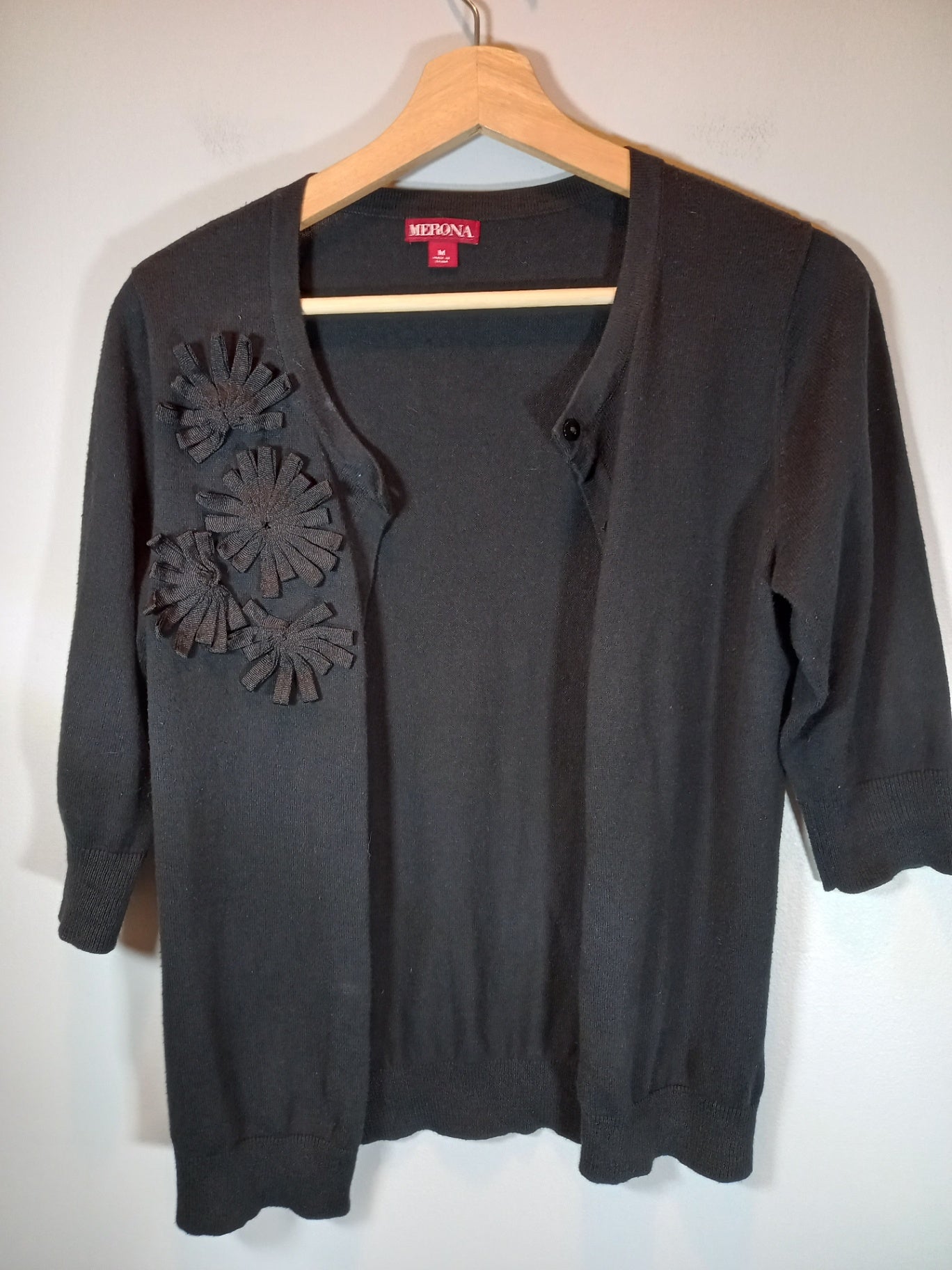 Merona black caridigan - Medium