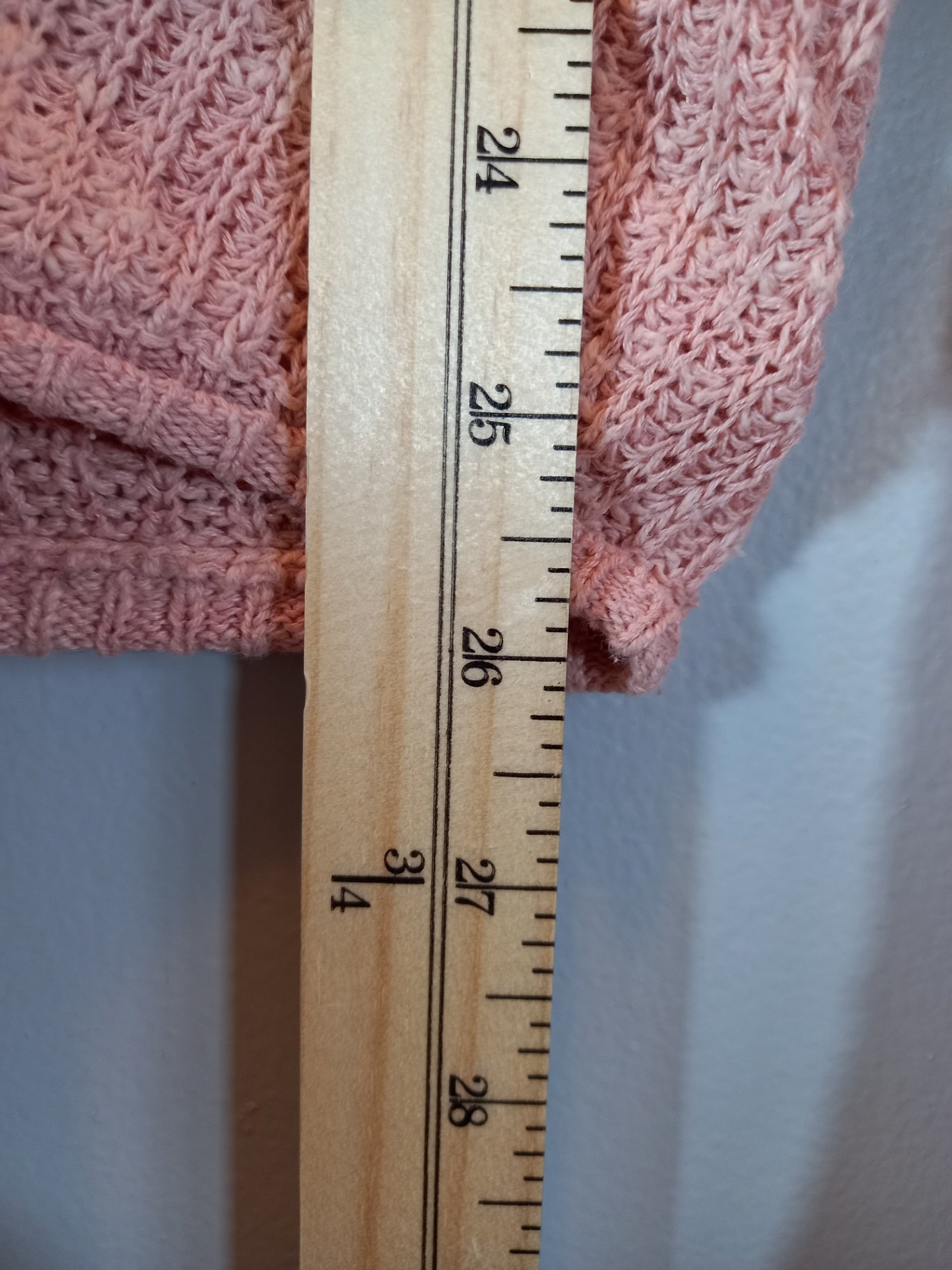 Monk & Lou pink sweater - Small (Minor Flaw)