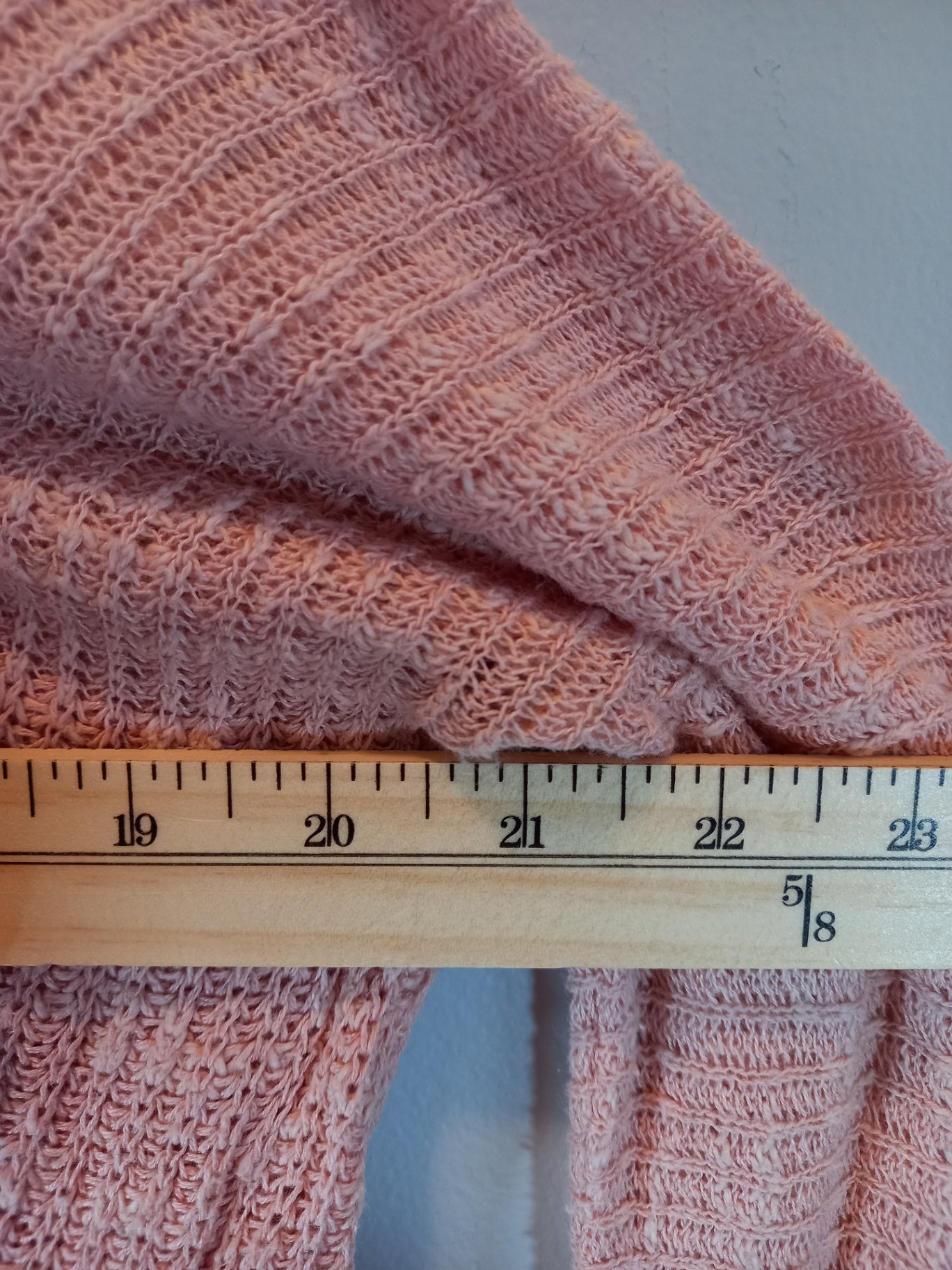 Monk & Lou pink sweater - Small (Minor Flaw)