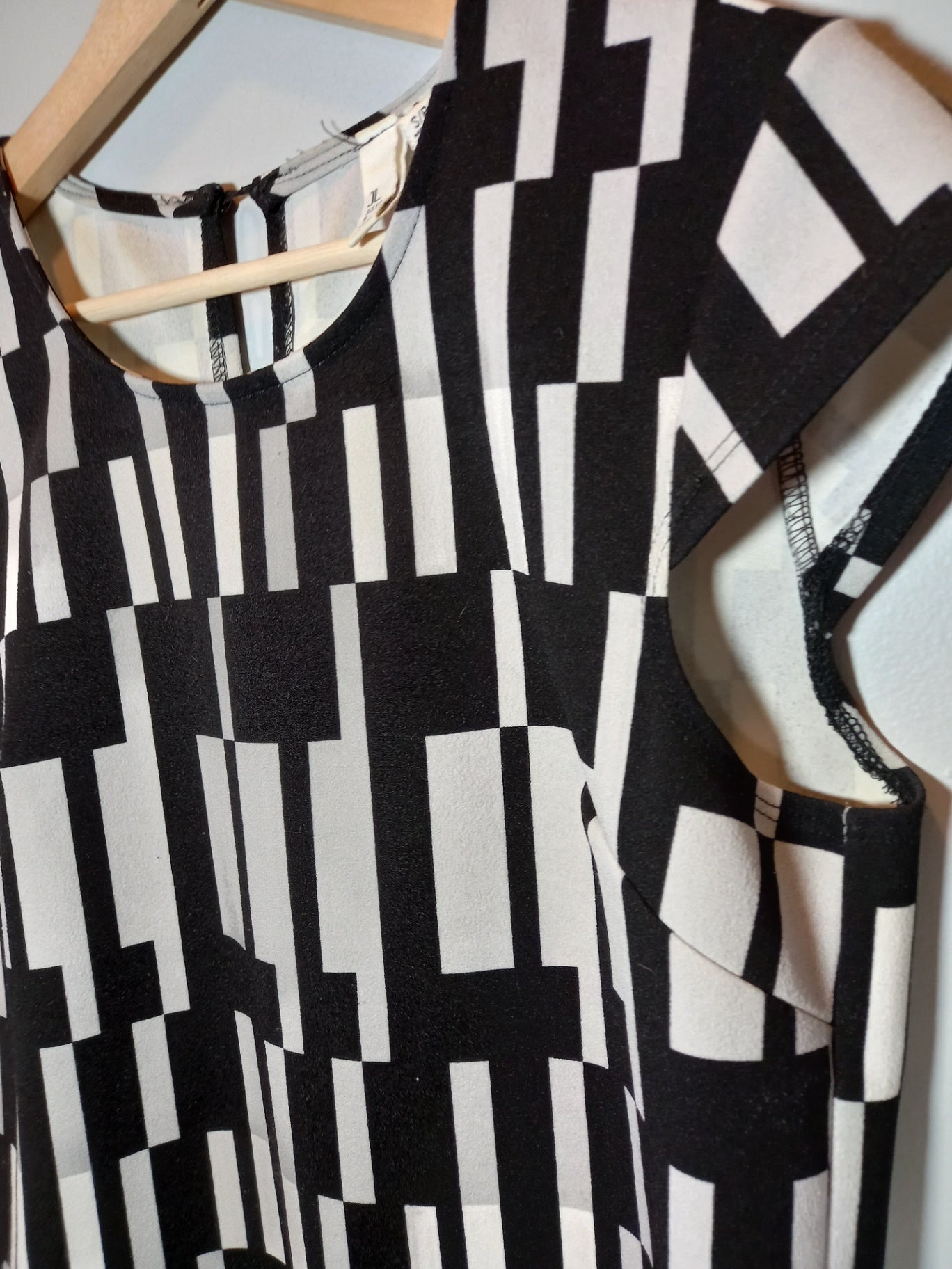 Jules & Leopold geometric blouse - Small
