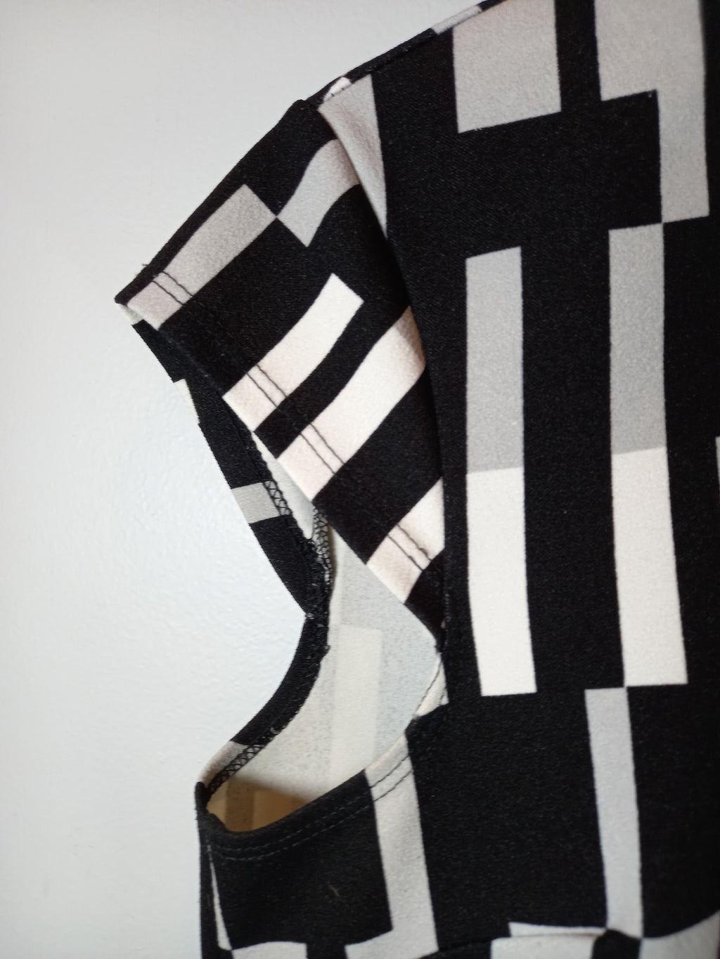 Jules & Leopold geometric blouse - Small