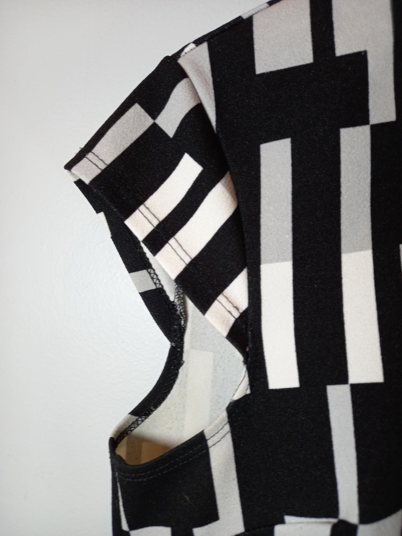 Jules & Leopold geometric blouse - Small