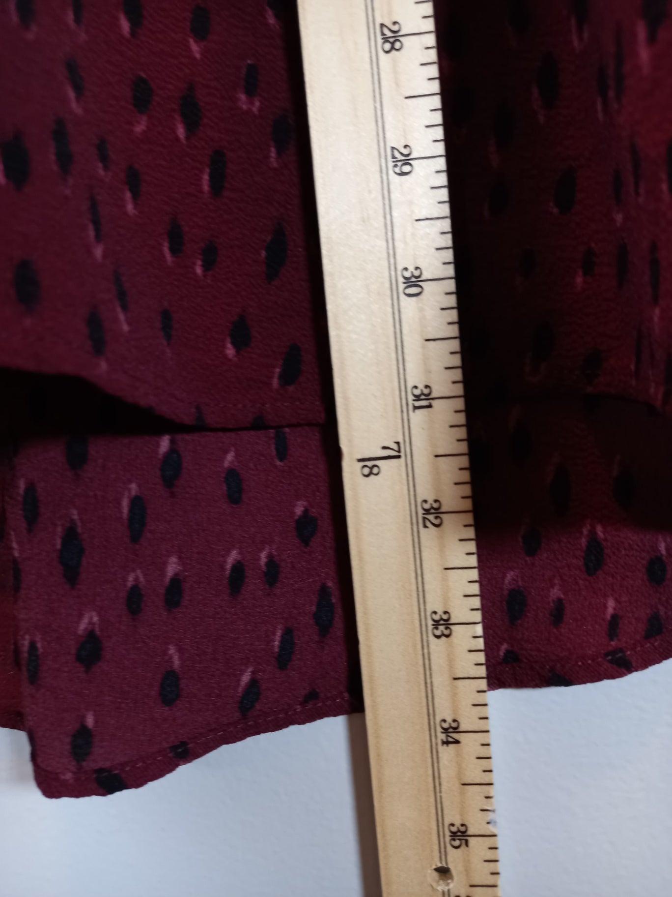 In Every Story maroon blouse - SZ 4XL