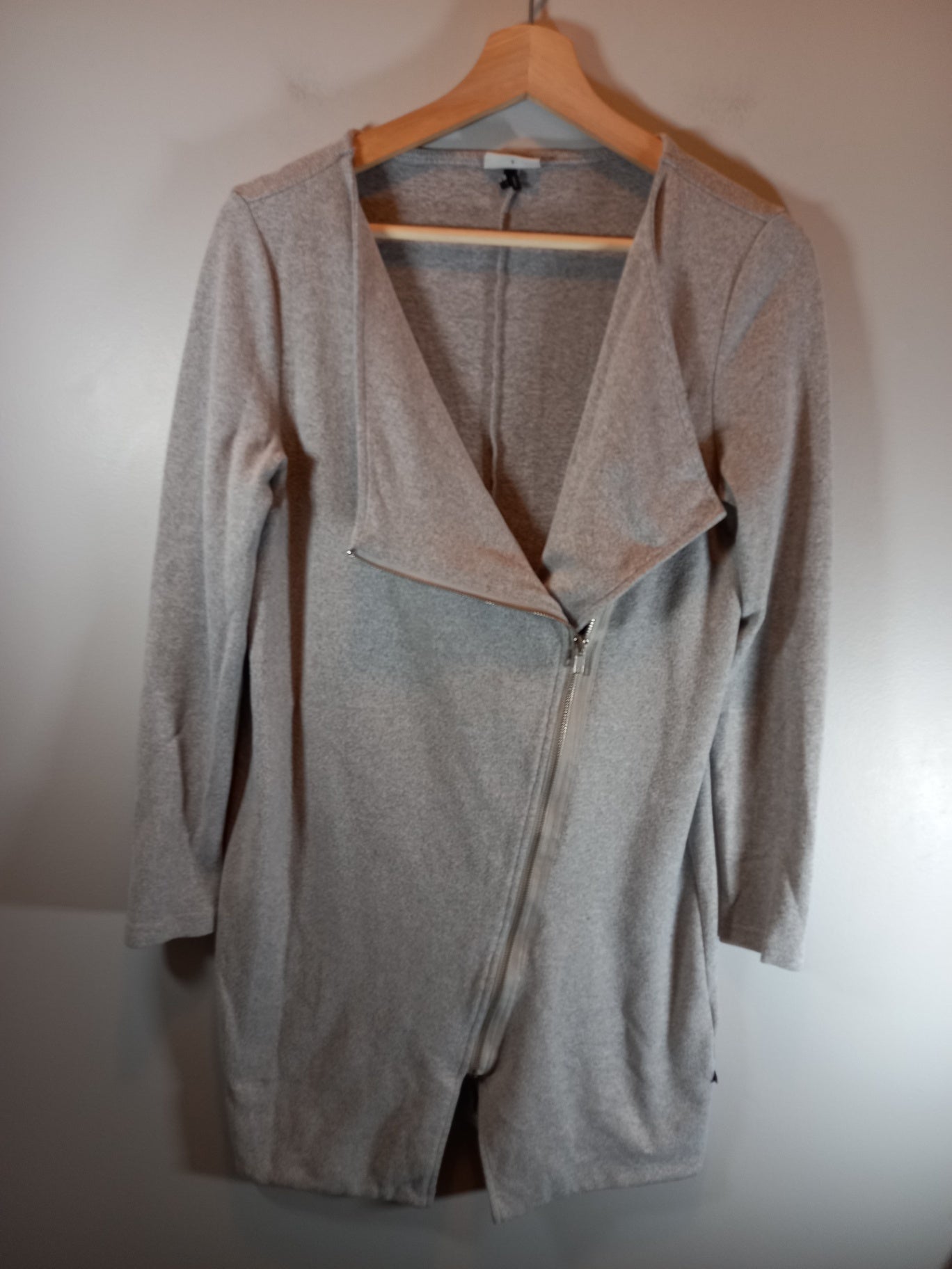 Noisy May grey zip up - Small