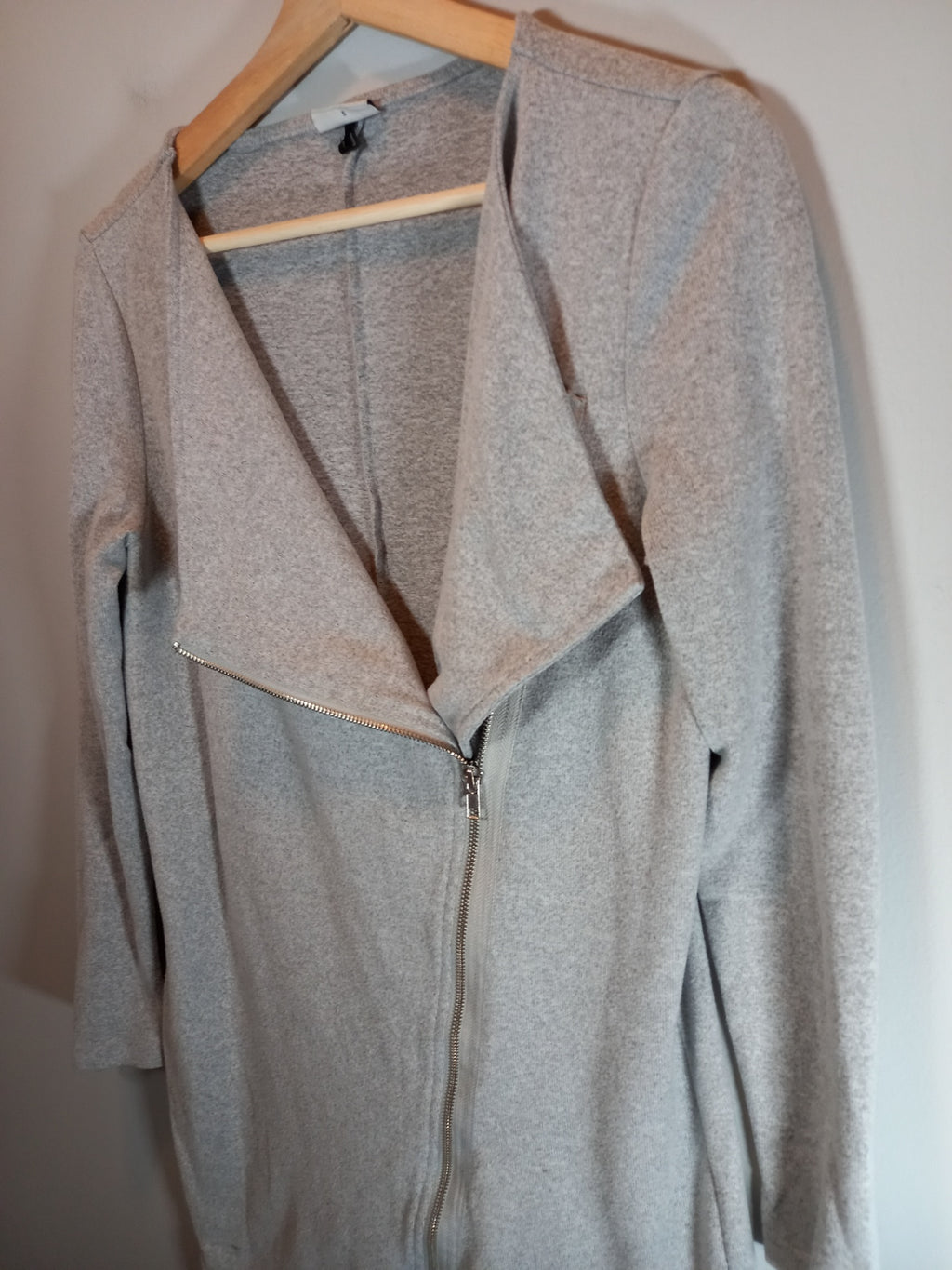 Noisy May grey zip up - Small