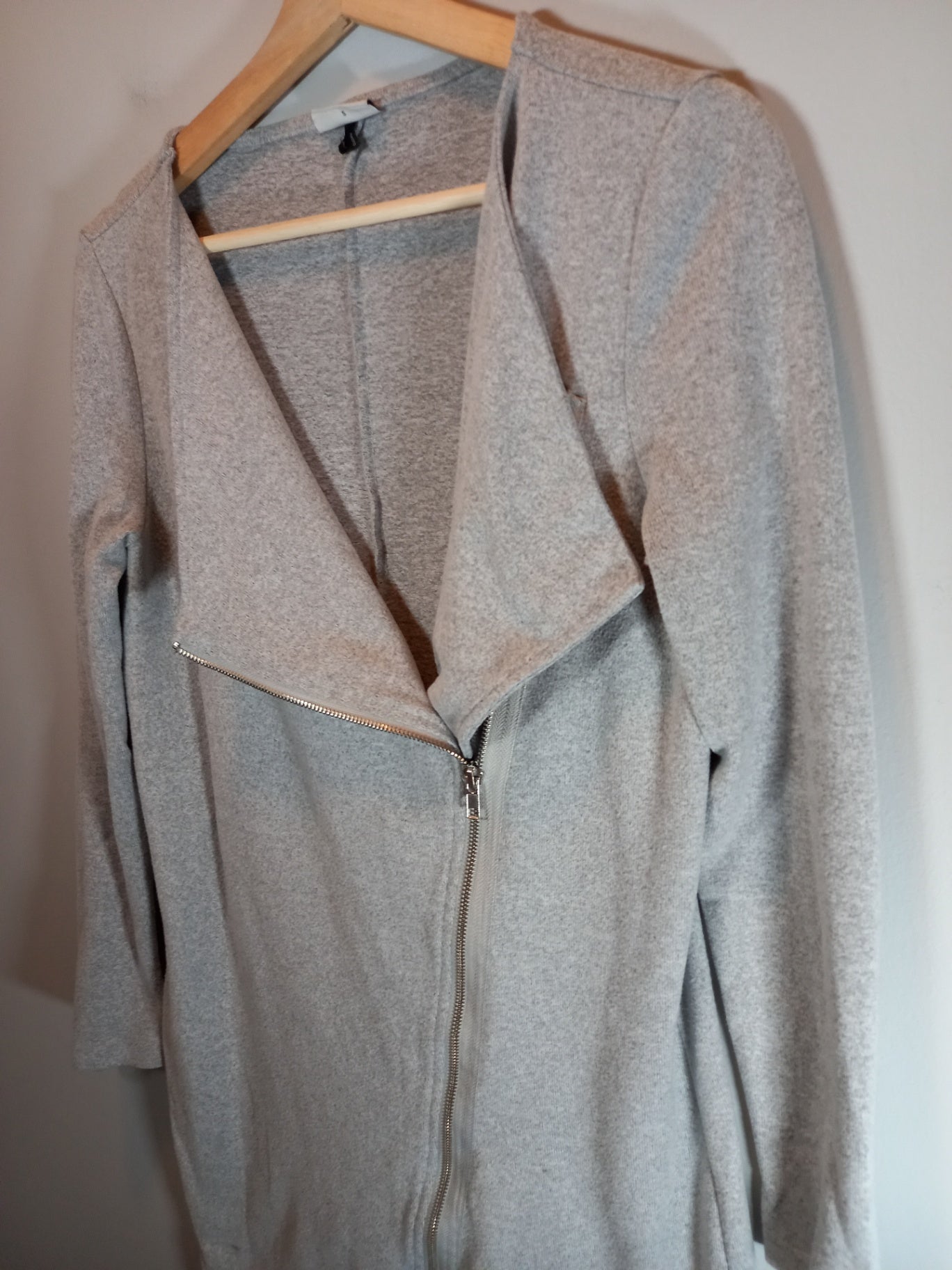 Noisy May grey zip up - Small