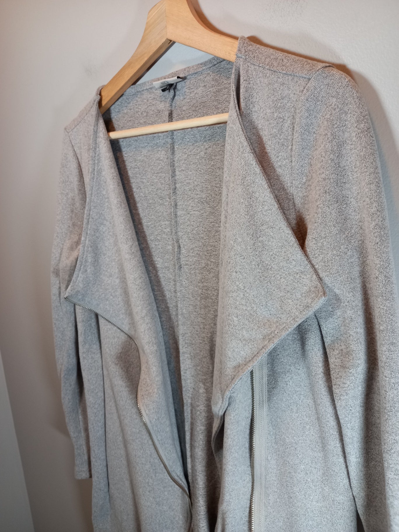 Noisy May grey zip up - Small