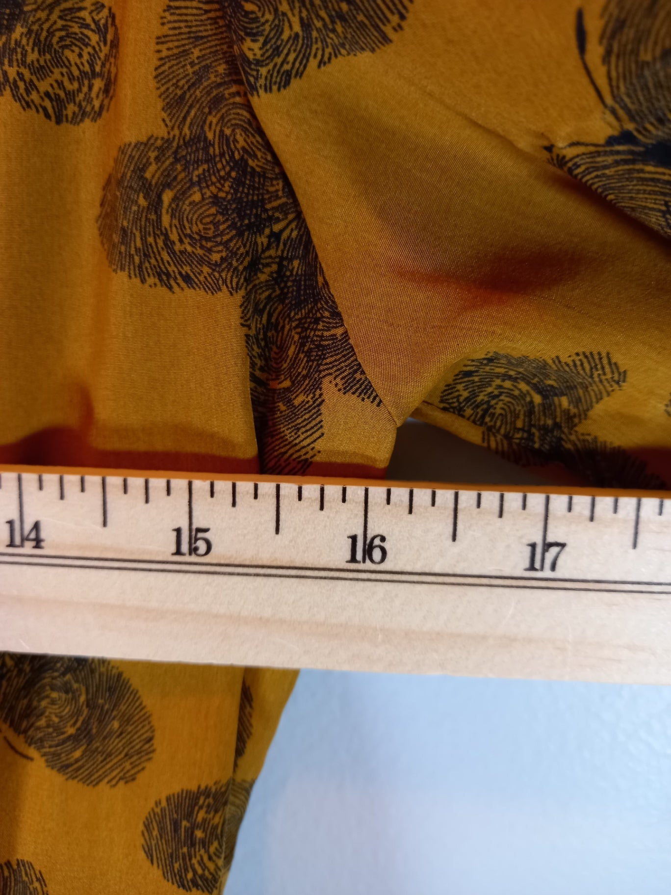 Boohoo mustard 3/4 sleeve dress - SZ 4 (Minor Flaw)
