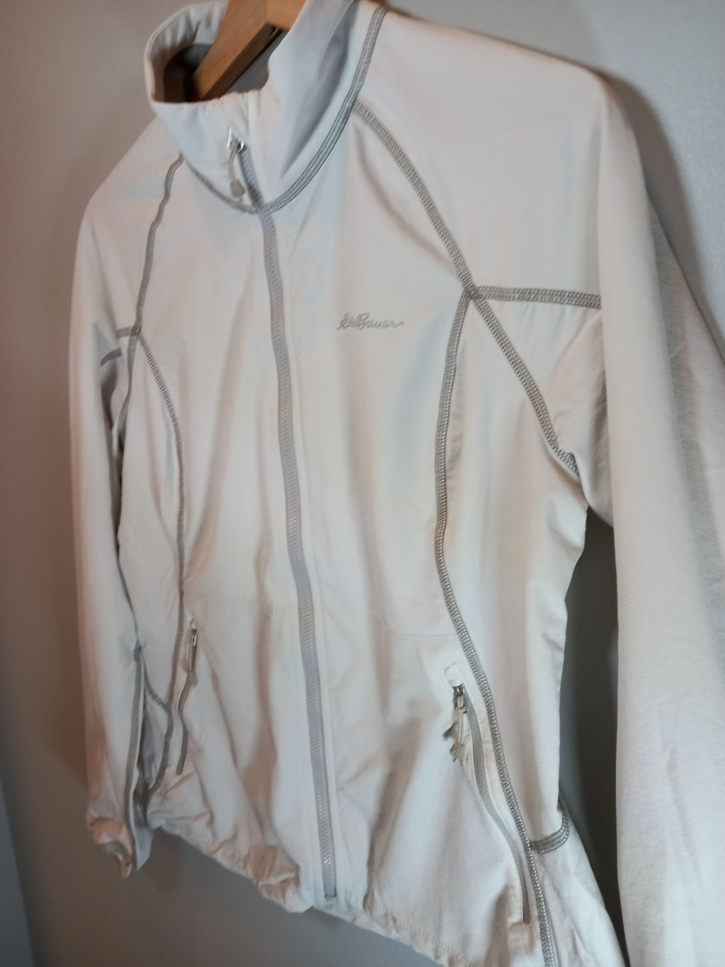 Eddie Bauer white lightweight jacket - Small