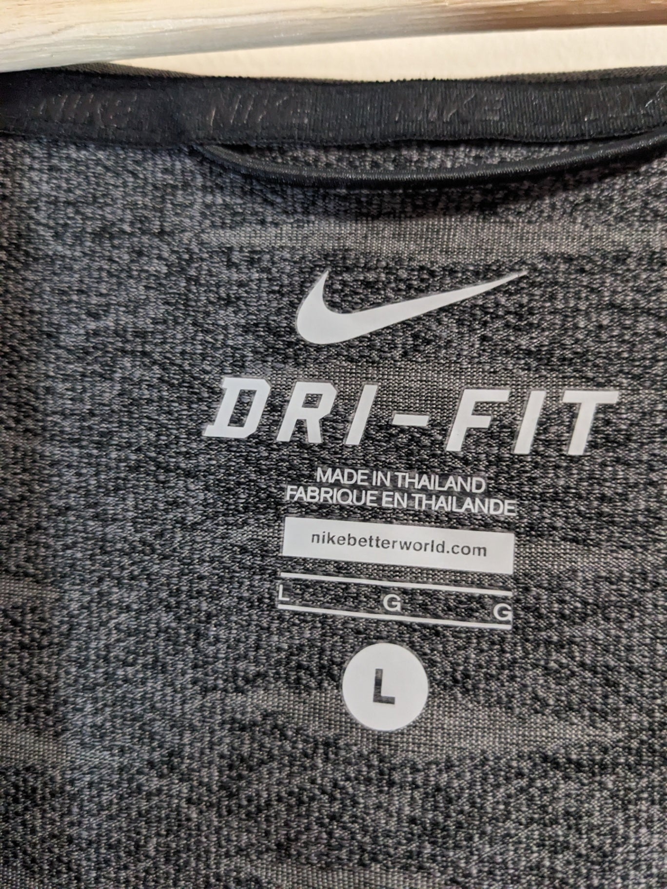 Nike dri-fit zip up hoodie - Men's Large