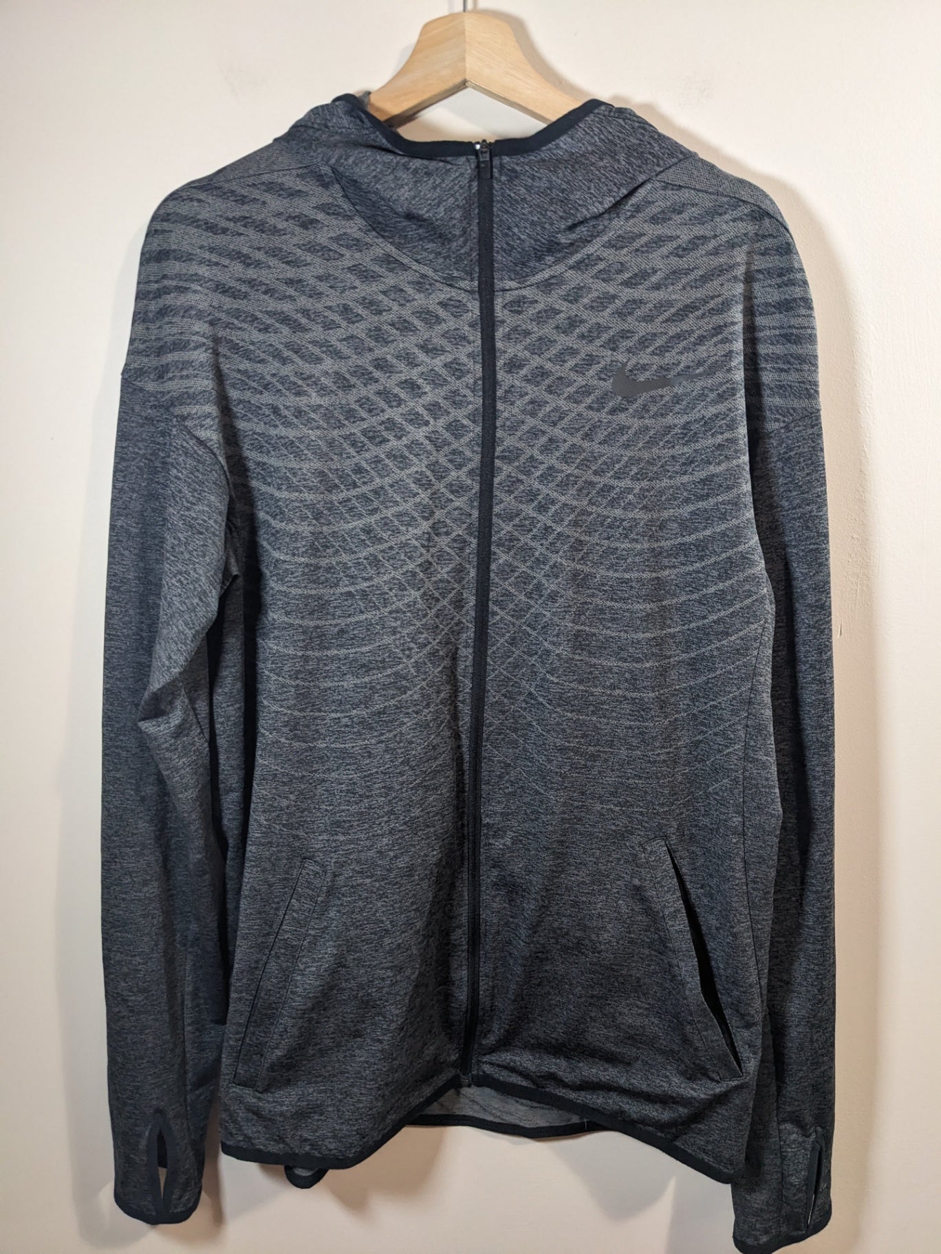 Nike dri-fit zip up hoodie - Men's Large