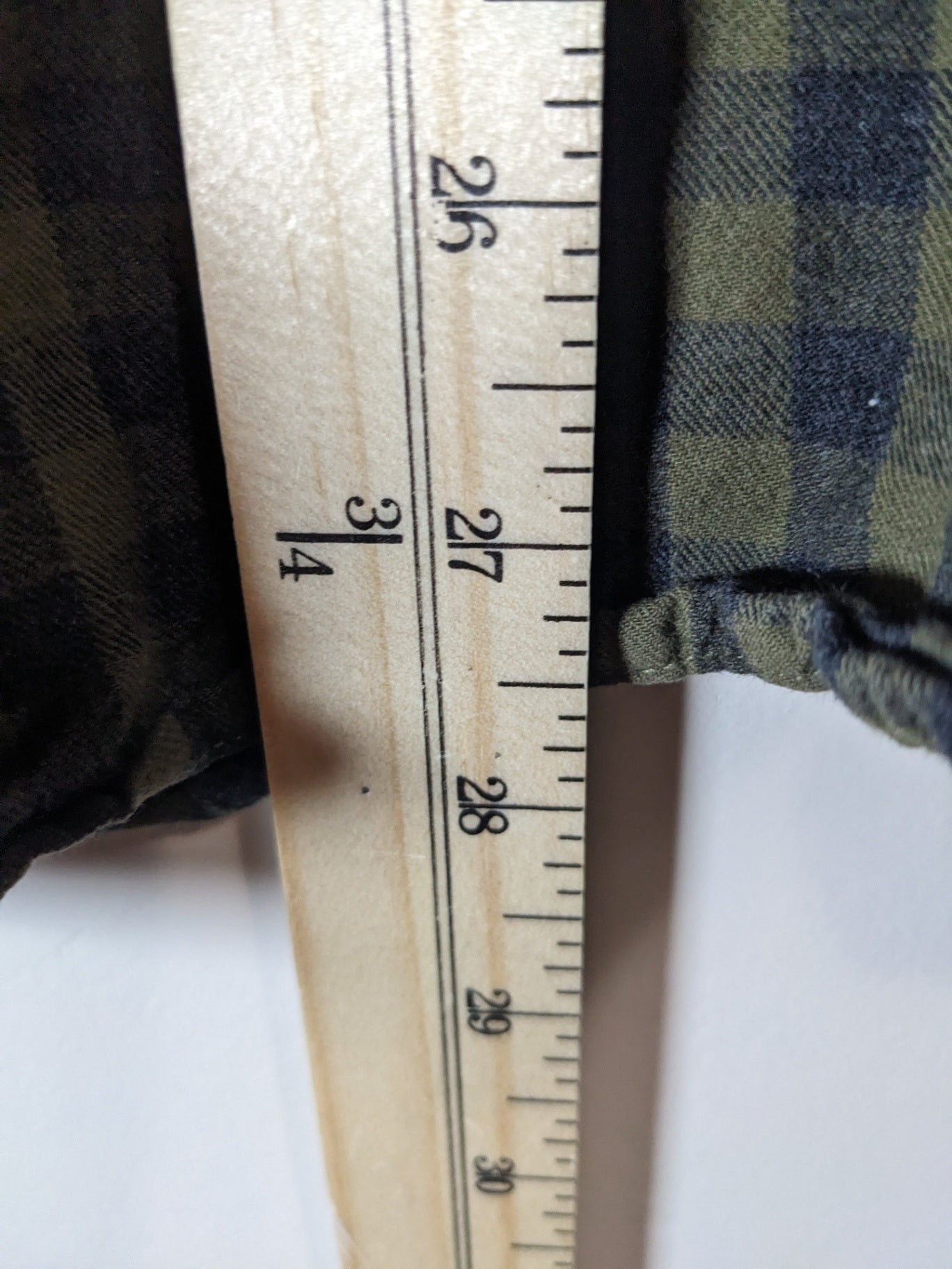 Joe fresh flannel button up shirt- Large