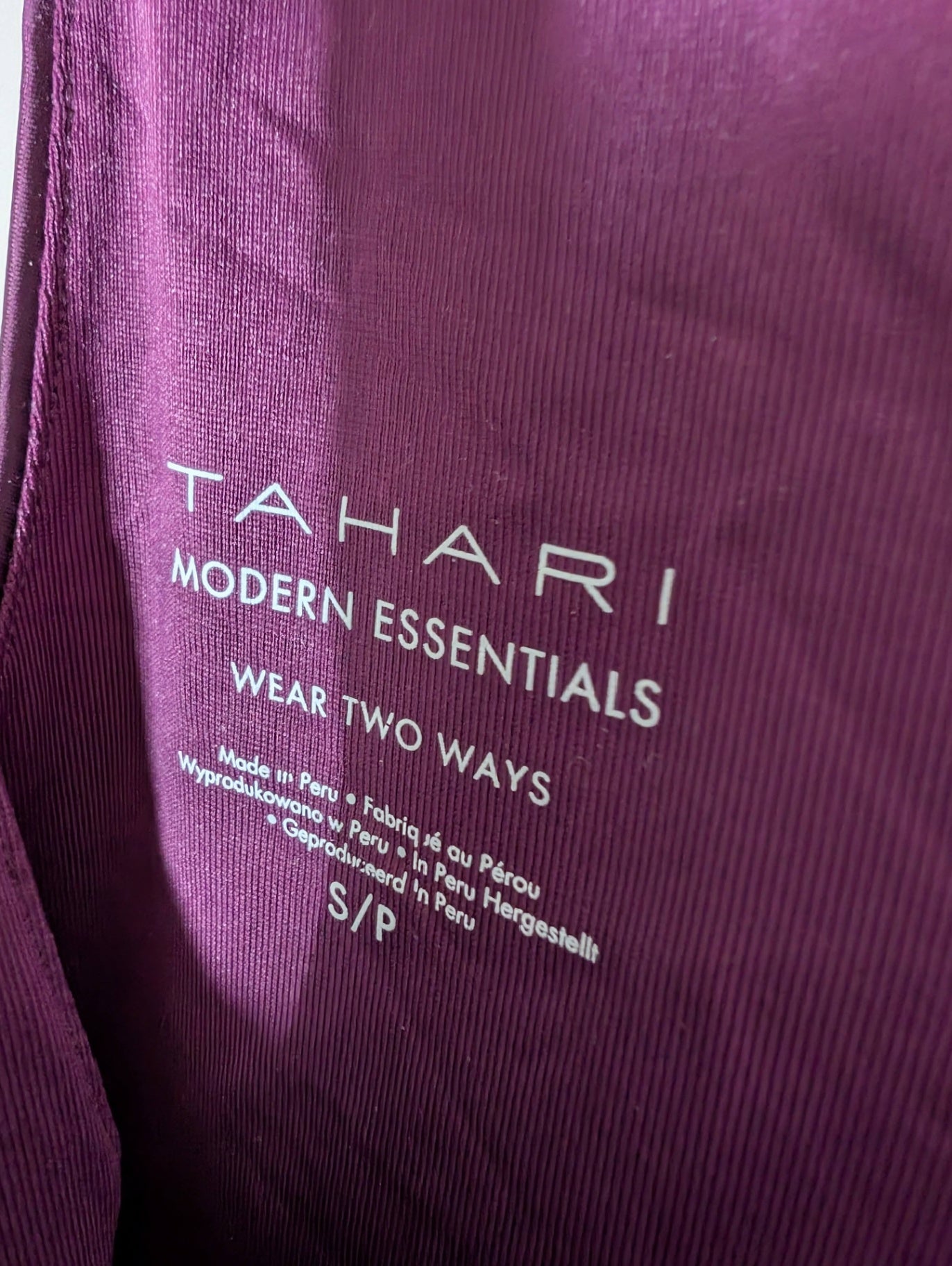 NWT Tahari wear two ways blouse - Small